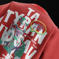T Rex Oversized T Shirt - Trendy Alien