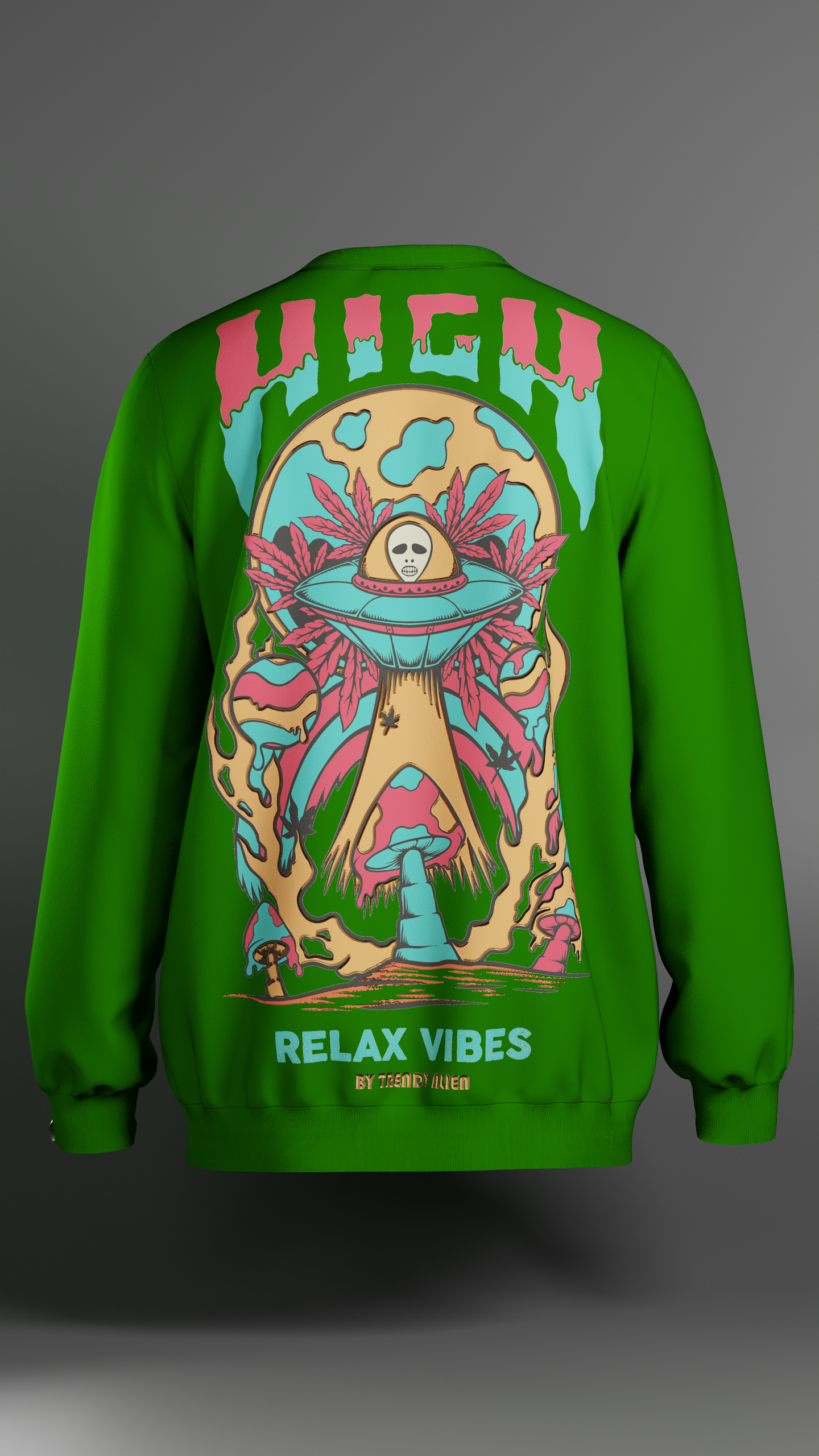 Organic Smoke Sweatshirt