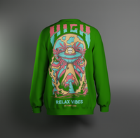 Organic Smoke Sweatshirt - Trendy Alien