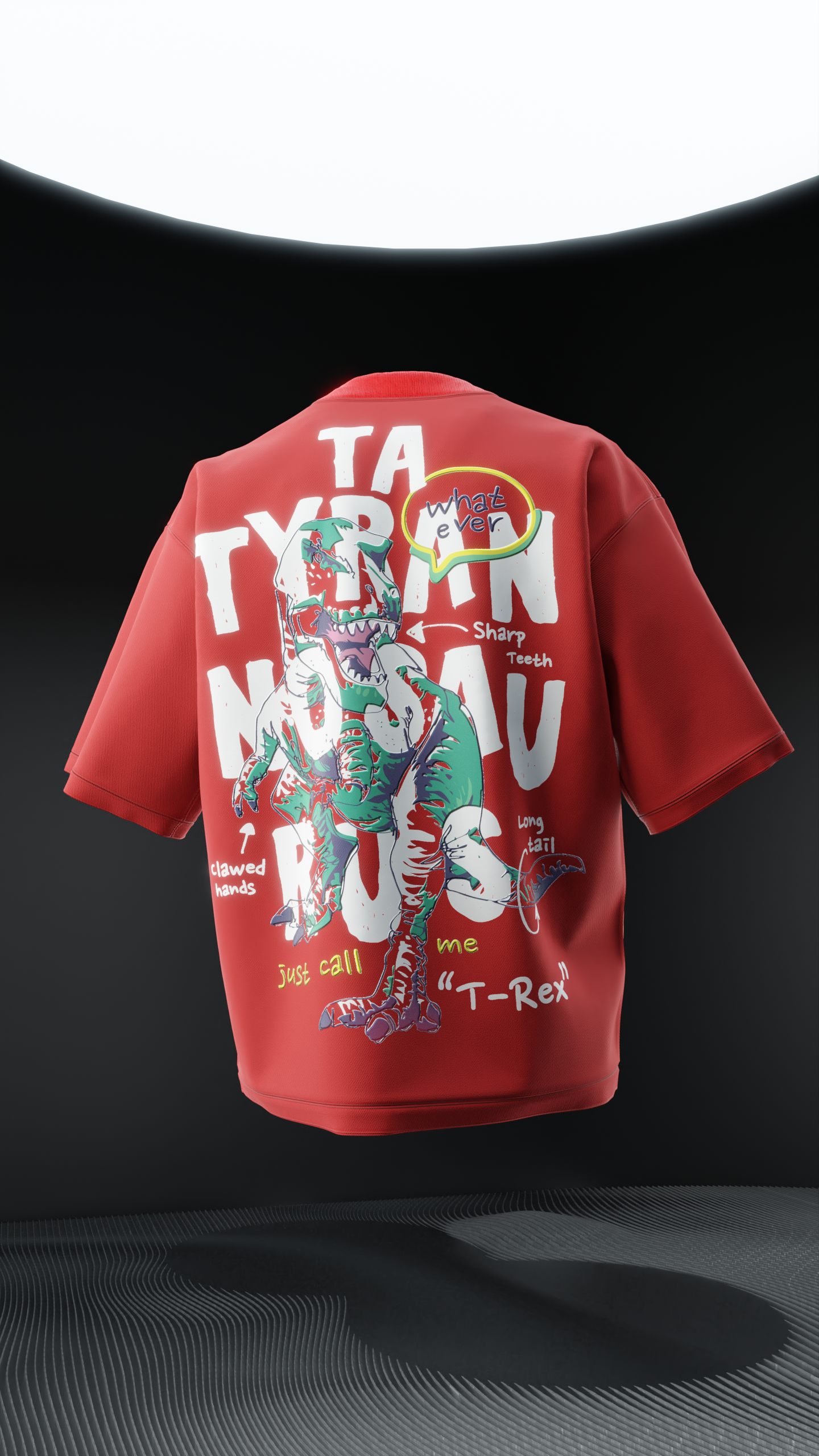 T Rex Oversized T Shirt
