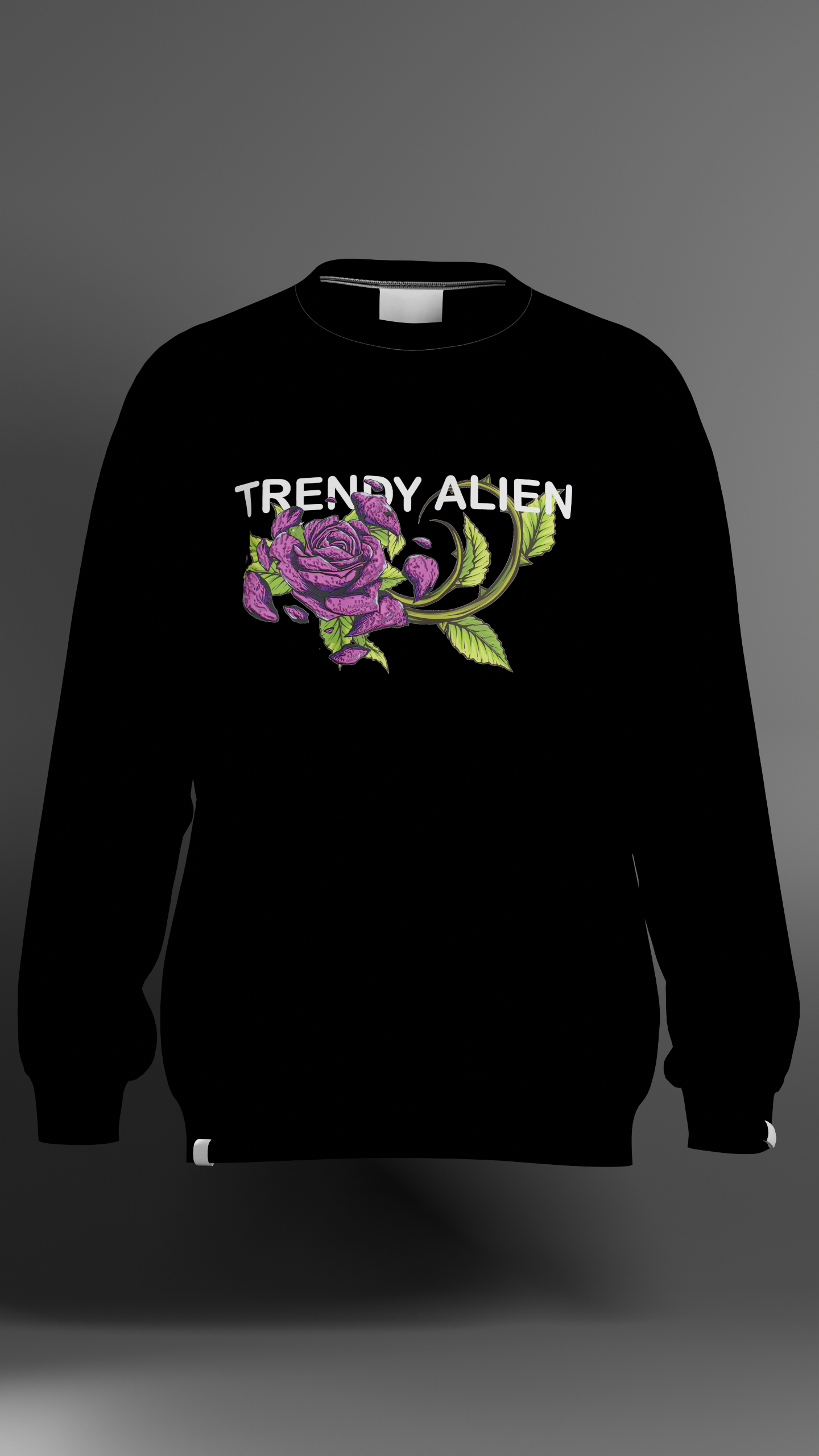 Violet Rose Sweatshirt