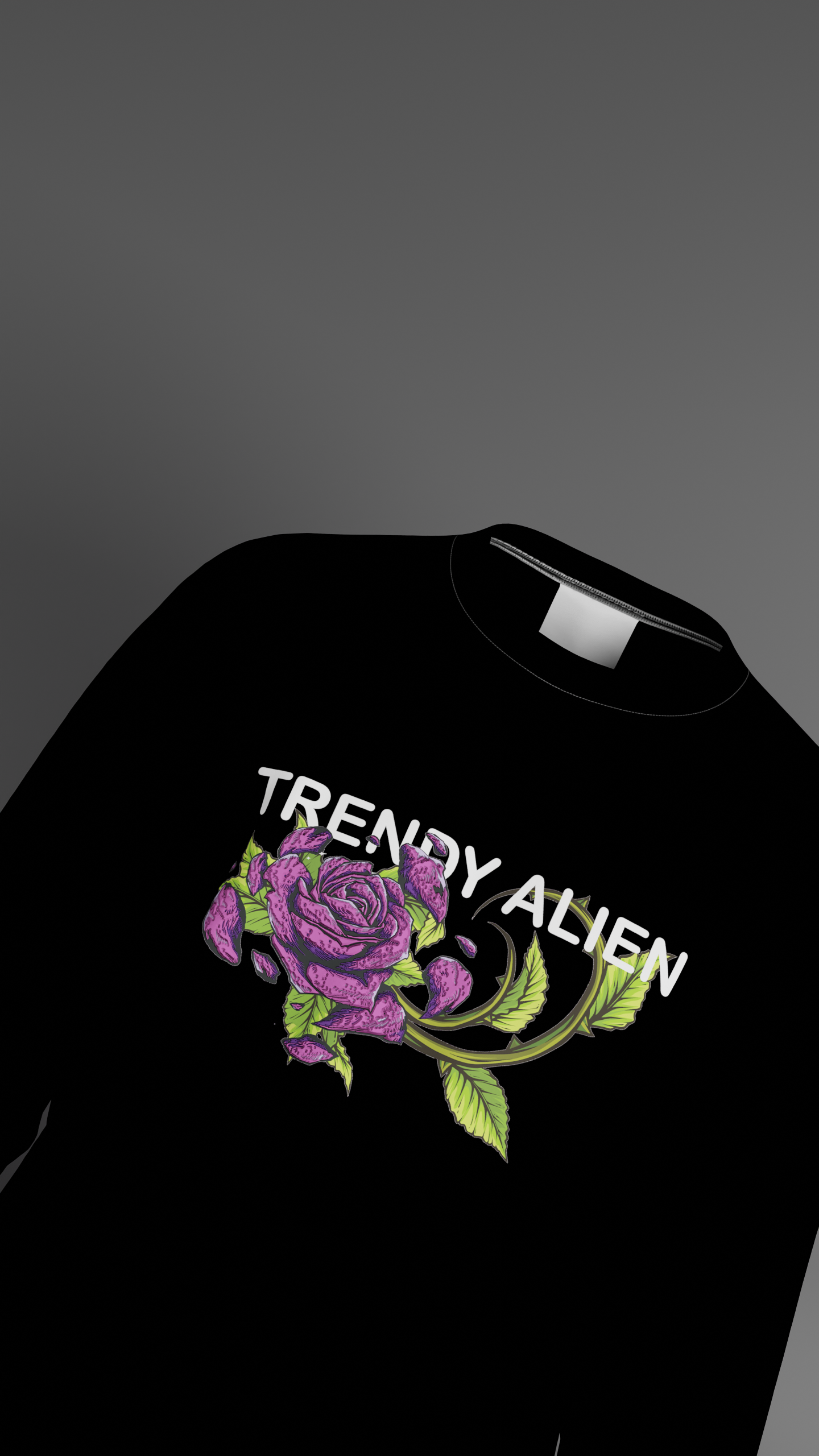 Violet Rose Sweatshirt
