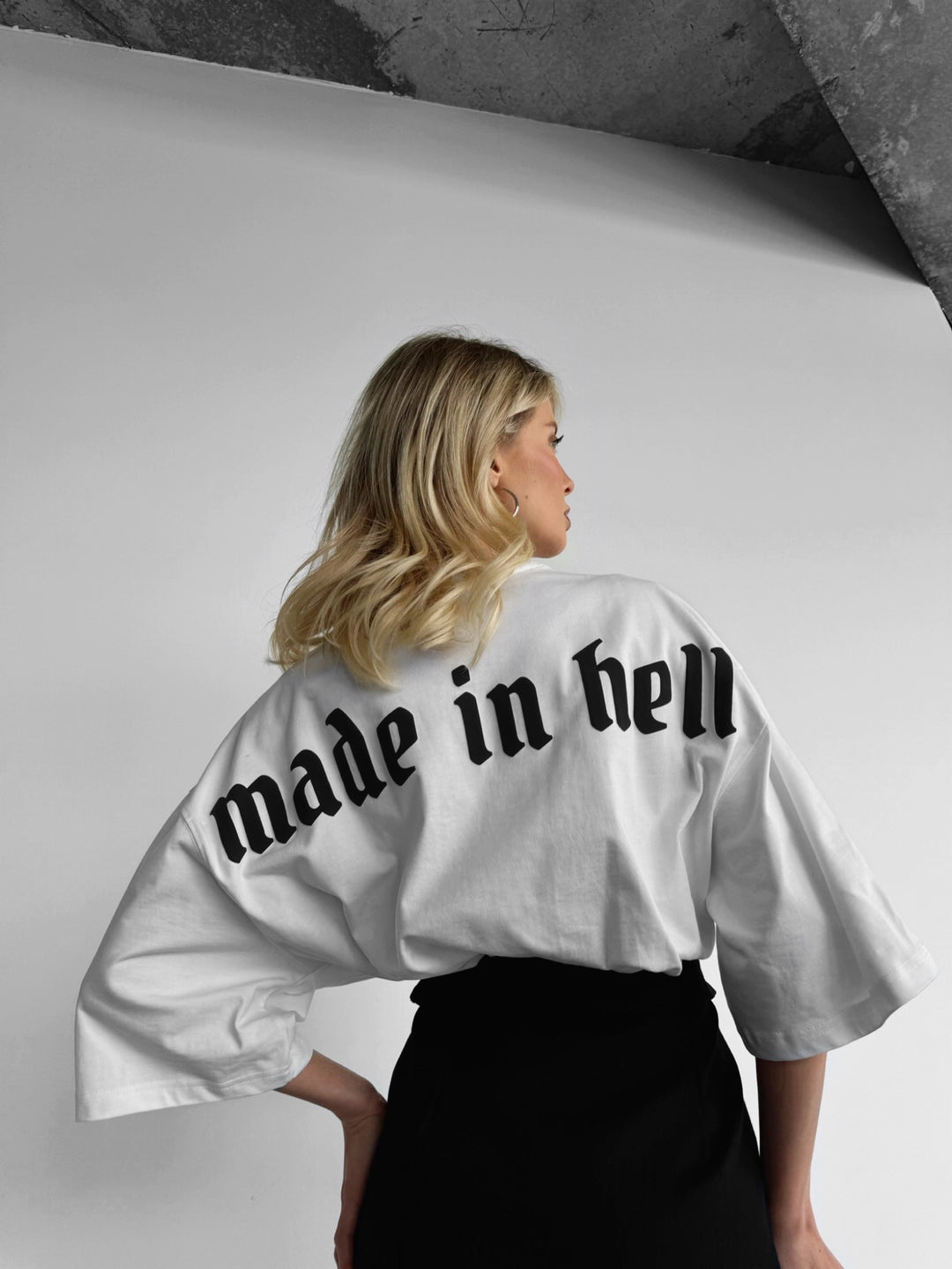 Made In Hell Oversized T Shirt