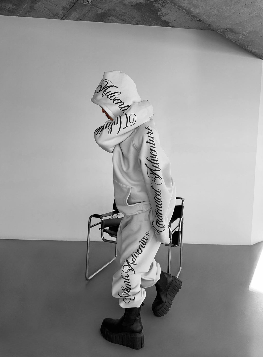 Unlimited Adventure White Hoodie