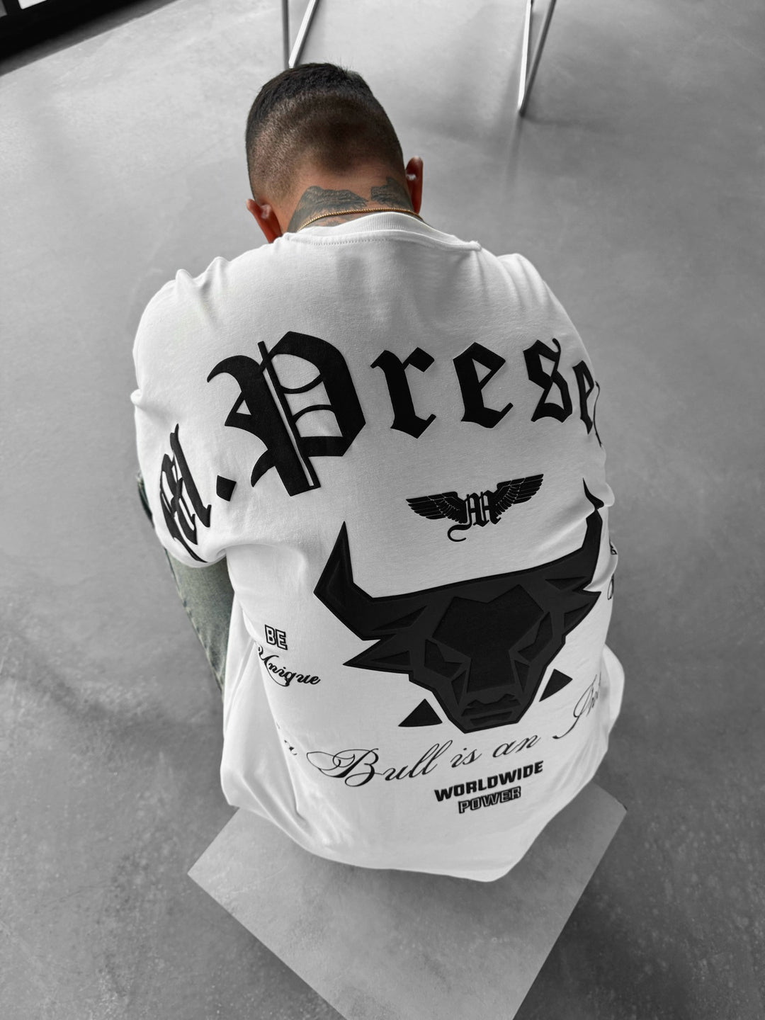 Worldwide Power Oversized T Shirt