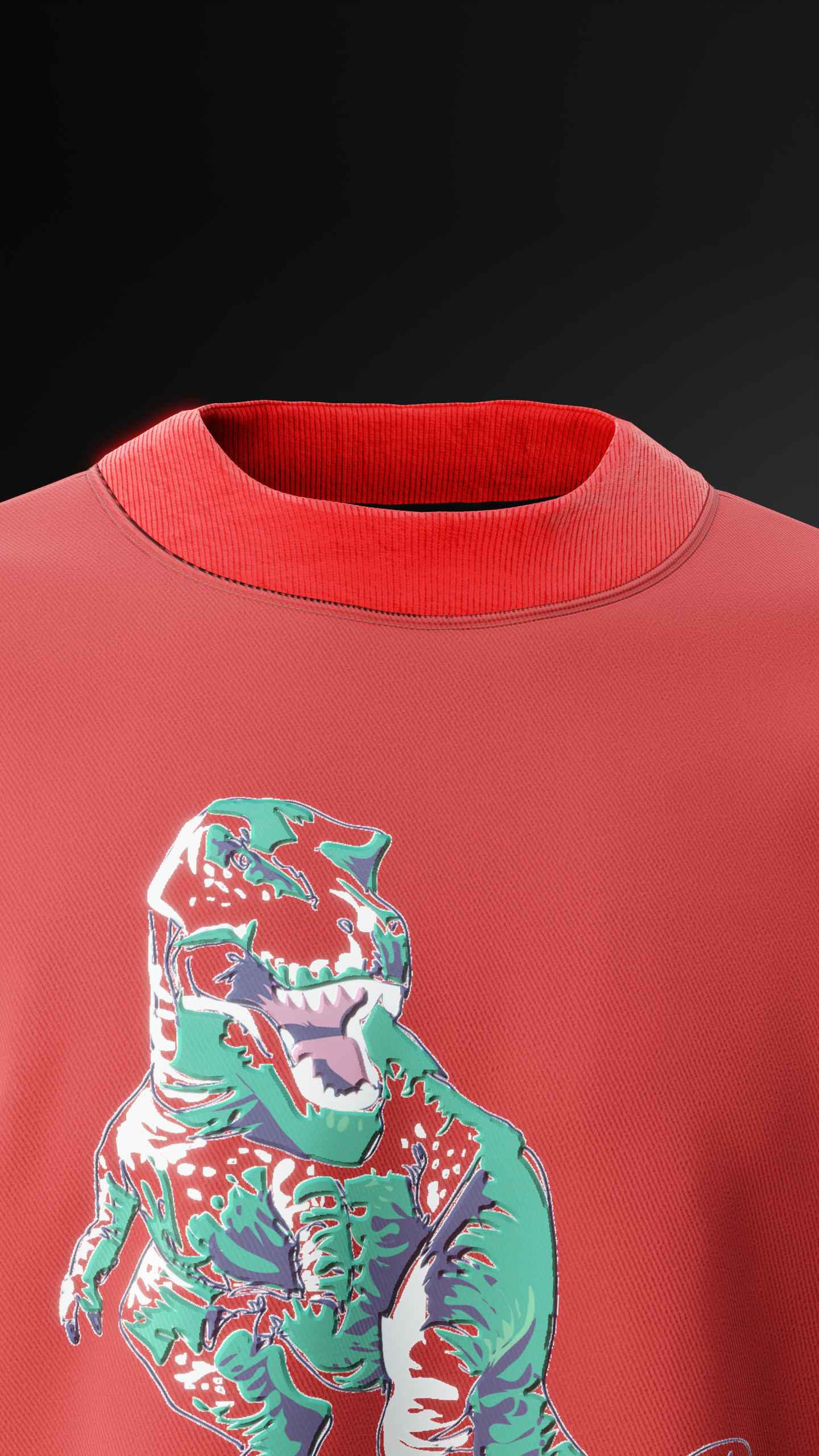 T Rex Oversized T Shirt