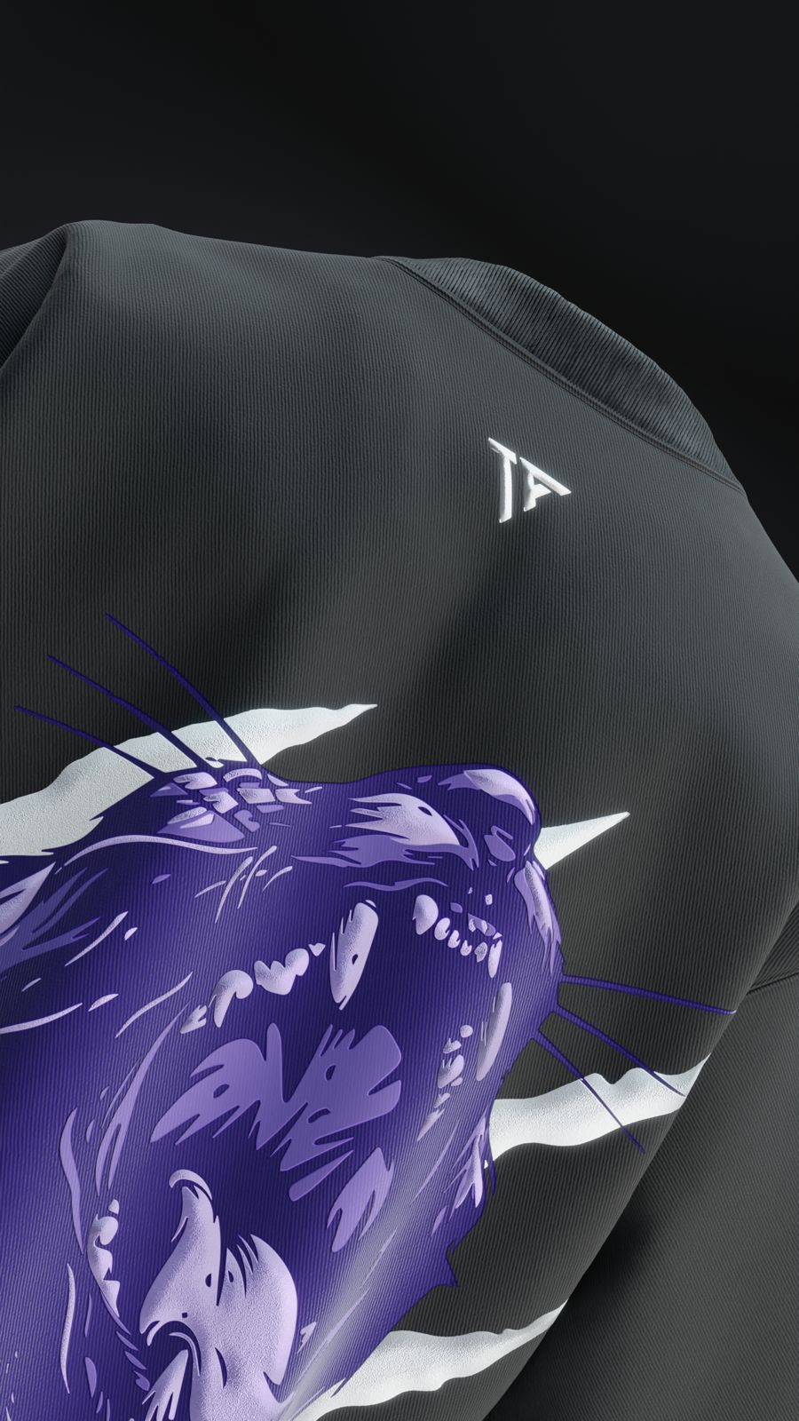 Wild Panther Oversized T Shirt