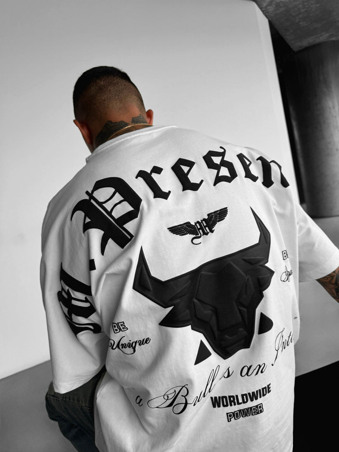 Worldwide Power Oversized T Shirt