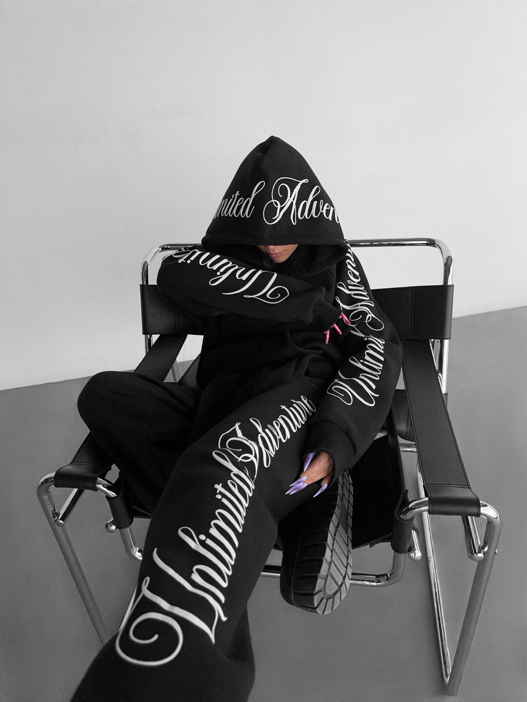 Unlimited Adventure Black Hoodie