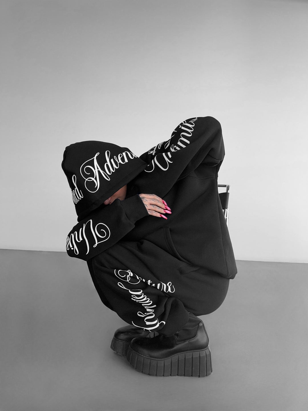 Unlimited Adventure Black Hoodie