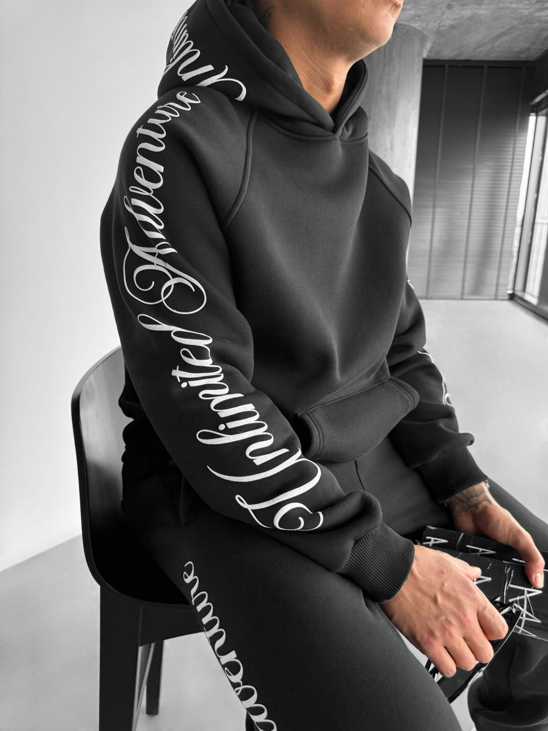 Unlimited Adventure Black Hoodie