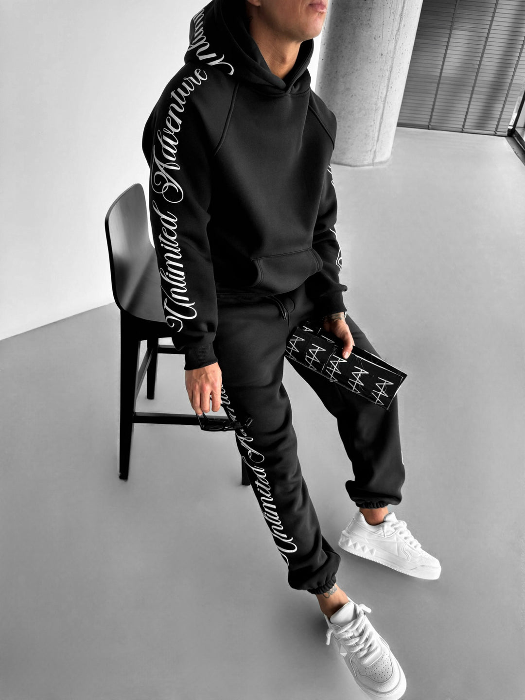 Unlimited Adventure Black Hoodie