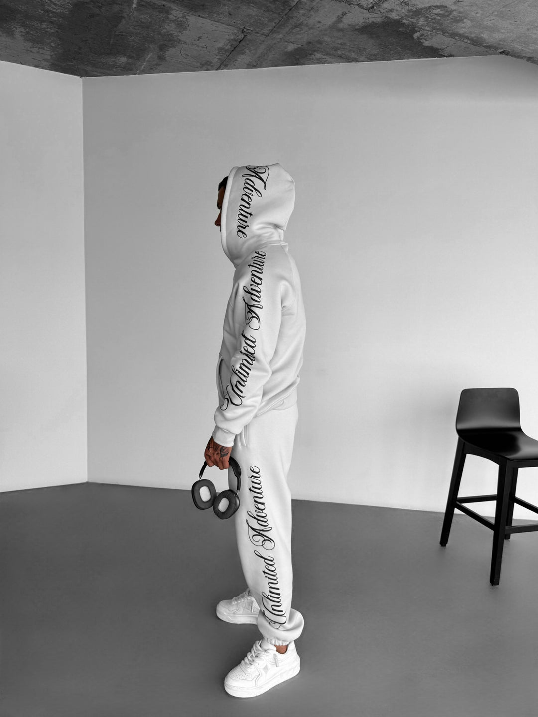 Unlimited Adventure White Hoodie