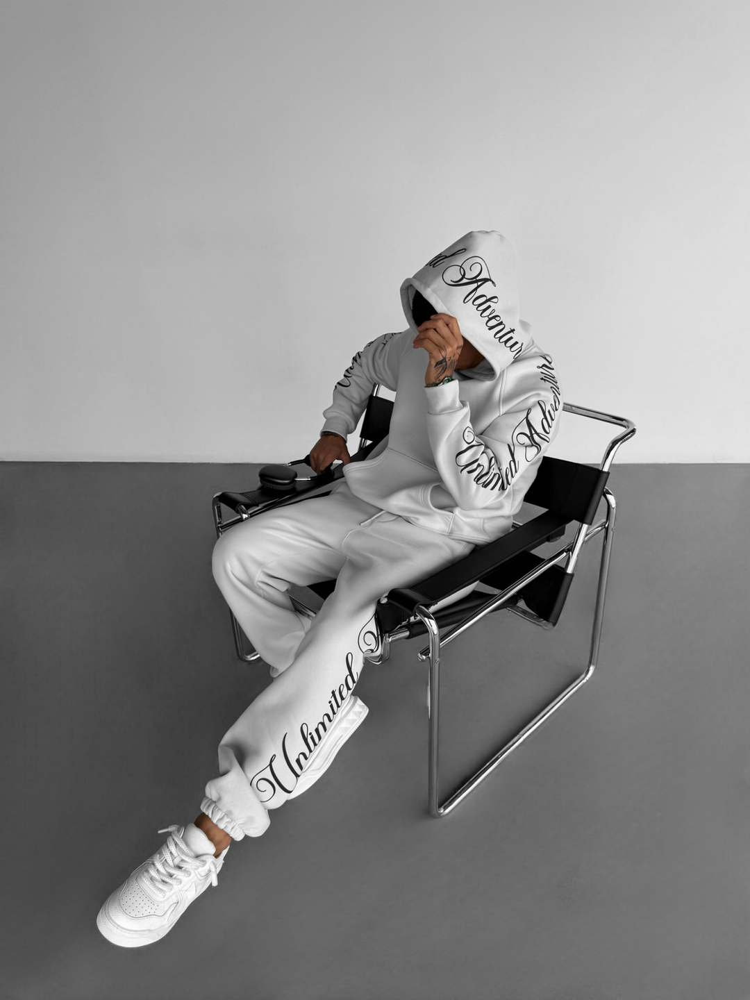 Unlimited Adventure White Hoodie