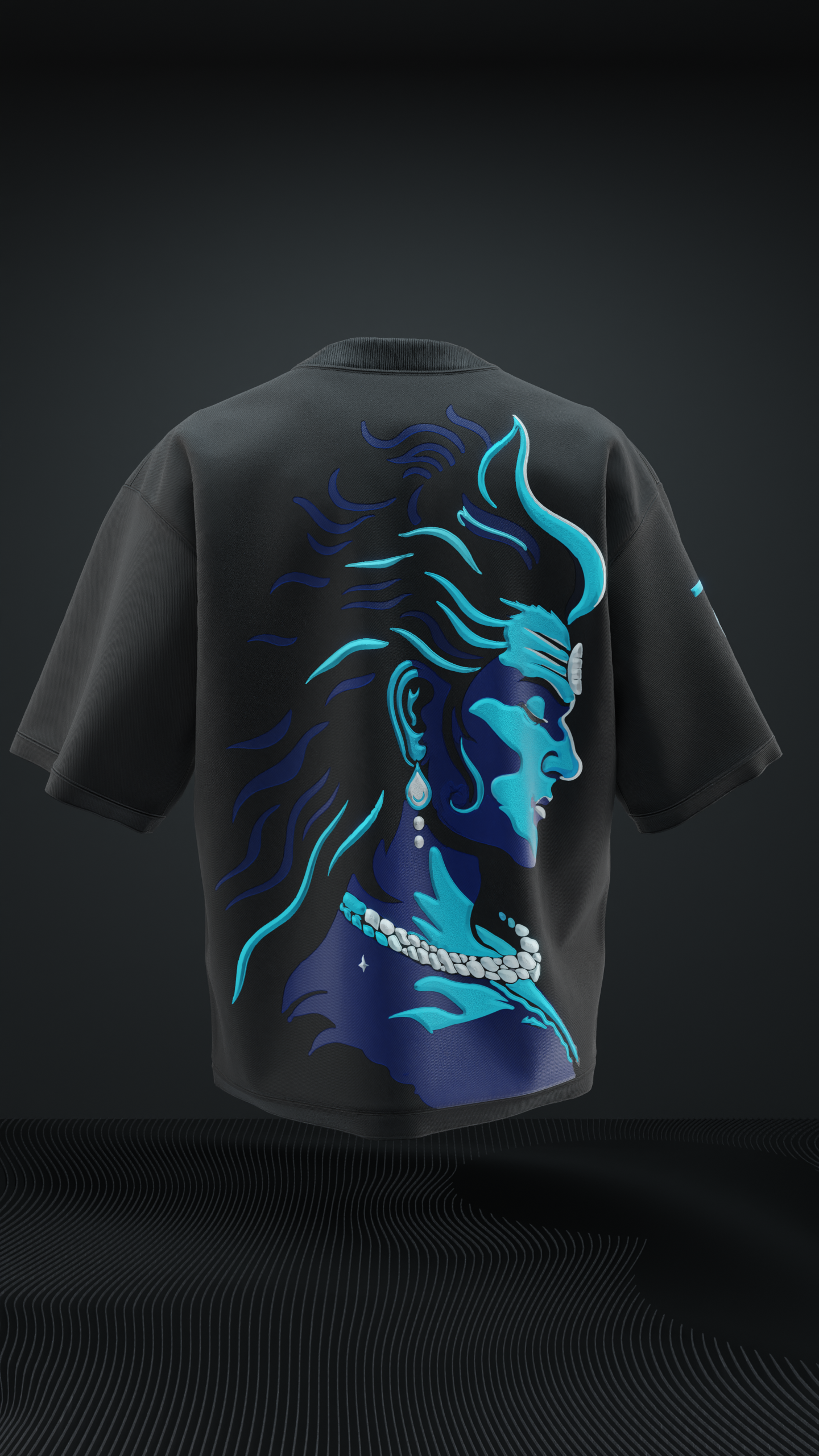 Lord Shiva Oversized T Shirt