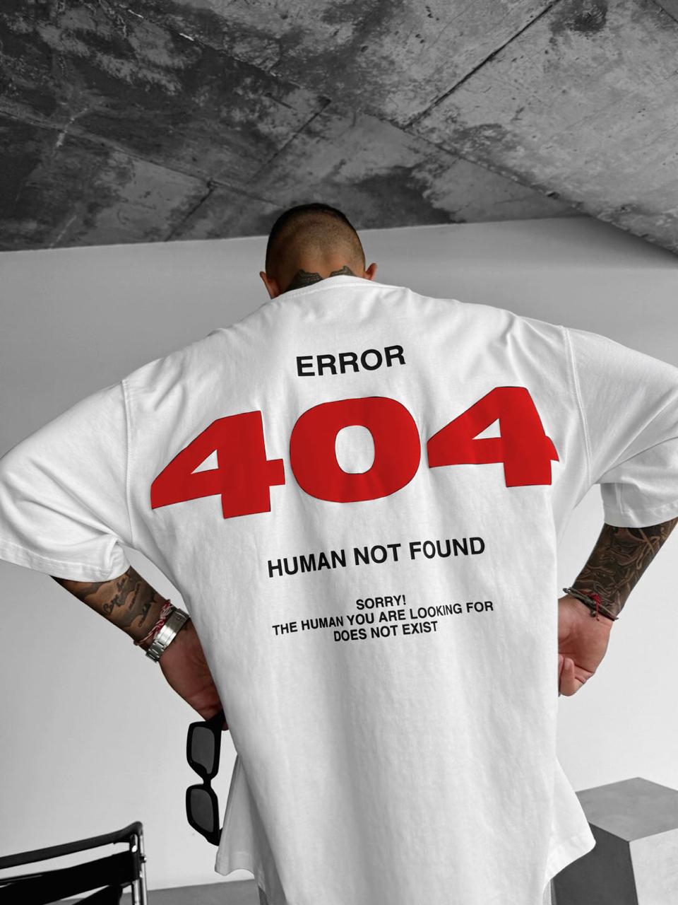 Error 404 Oversized T Shirt