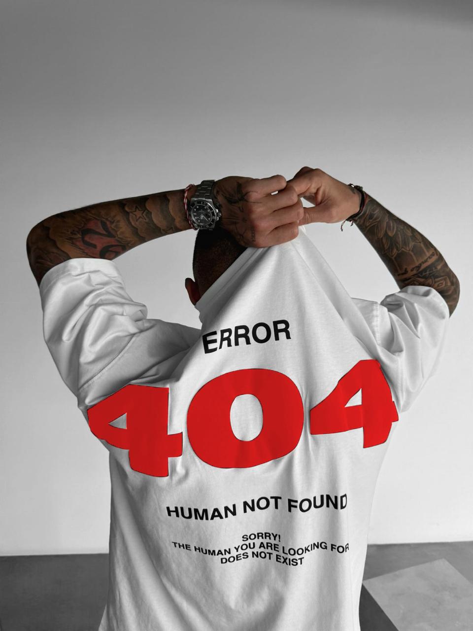 Error 404 Oversized T Shirt