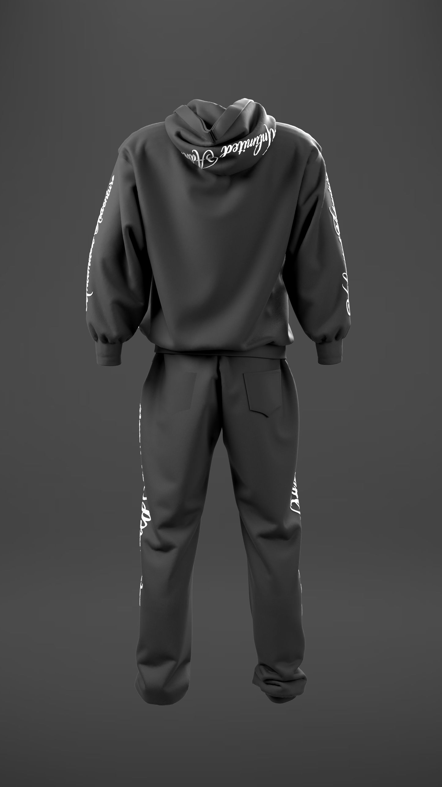 Unlimited Adventure Black Co-Ord Set