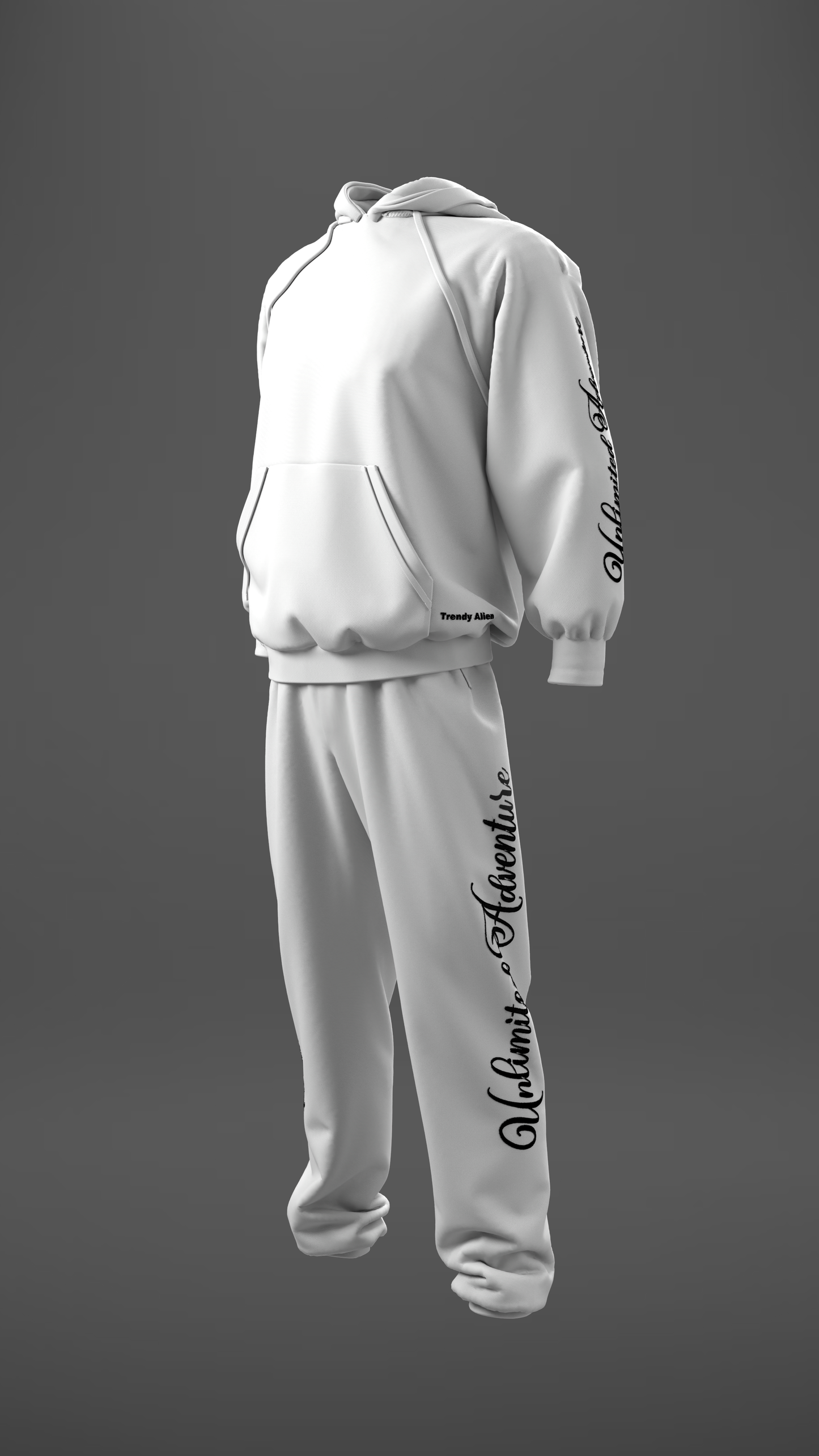 Unlimited Adventure White Co-Ord Set