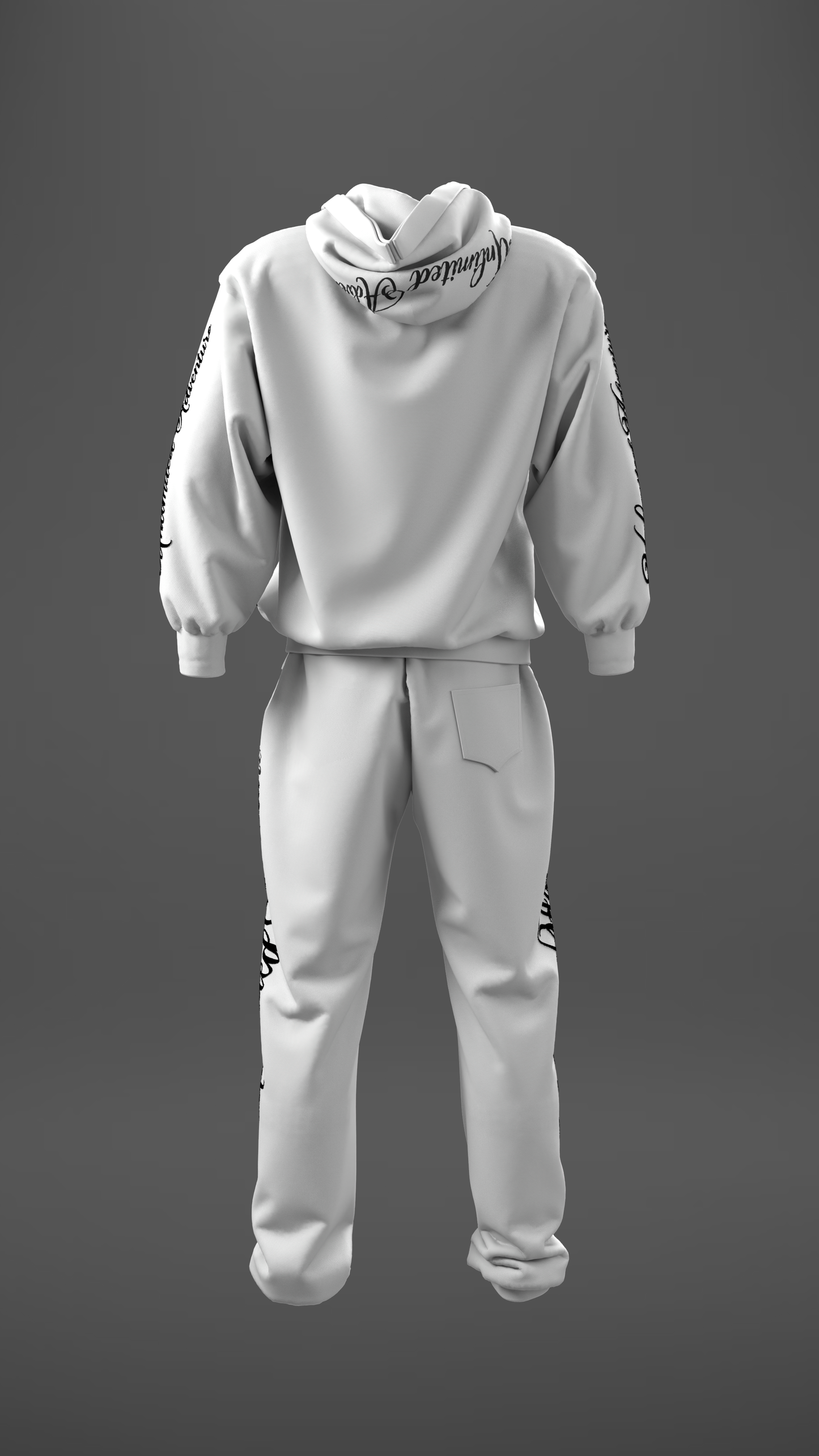 Unlimited Adventure White Co-Ord Set