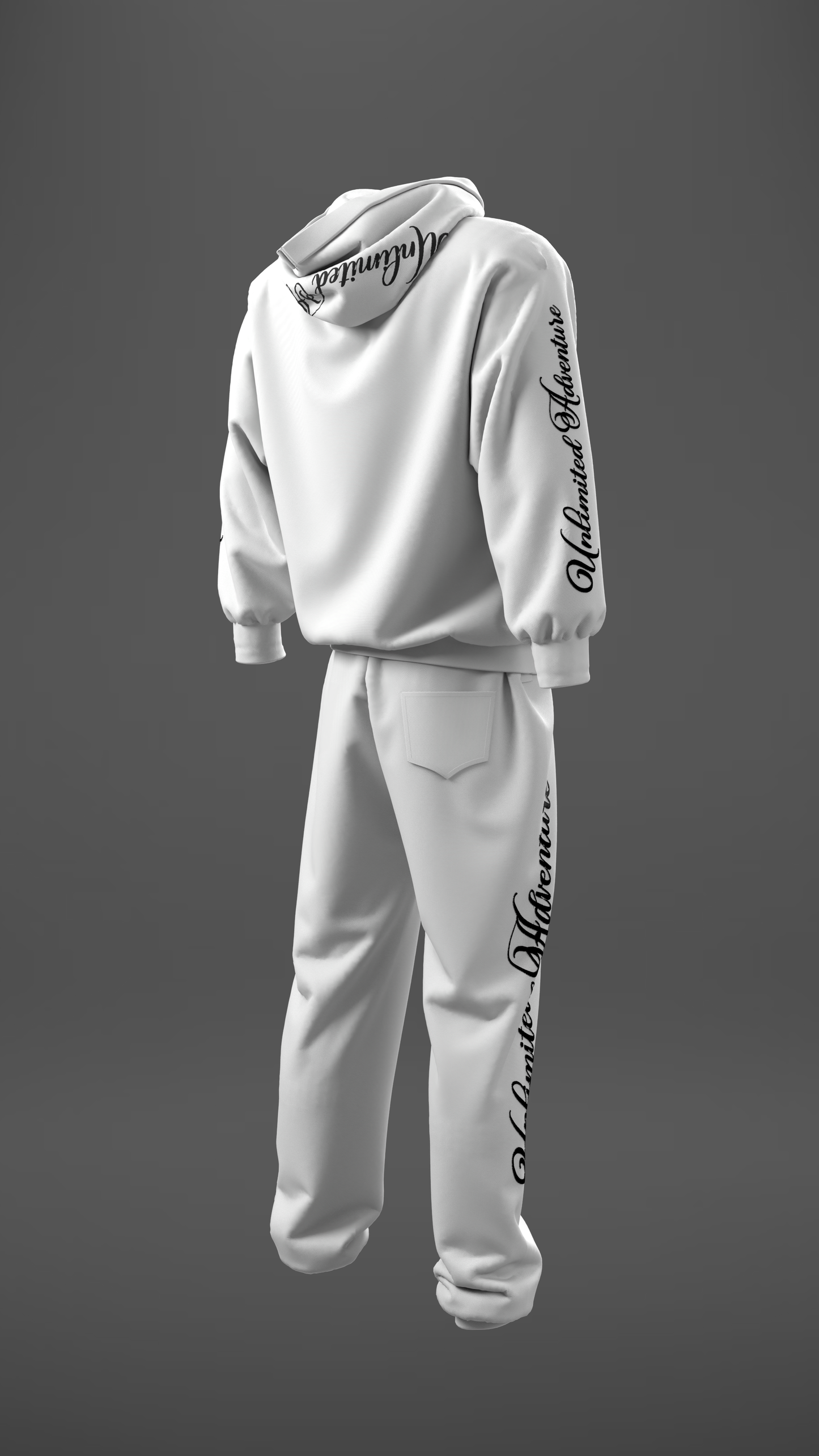 Unlimited Adventure White Co-Ord Set