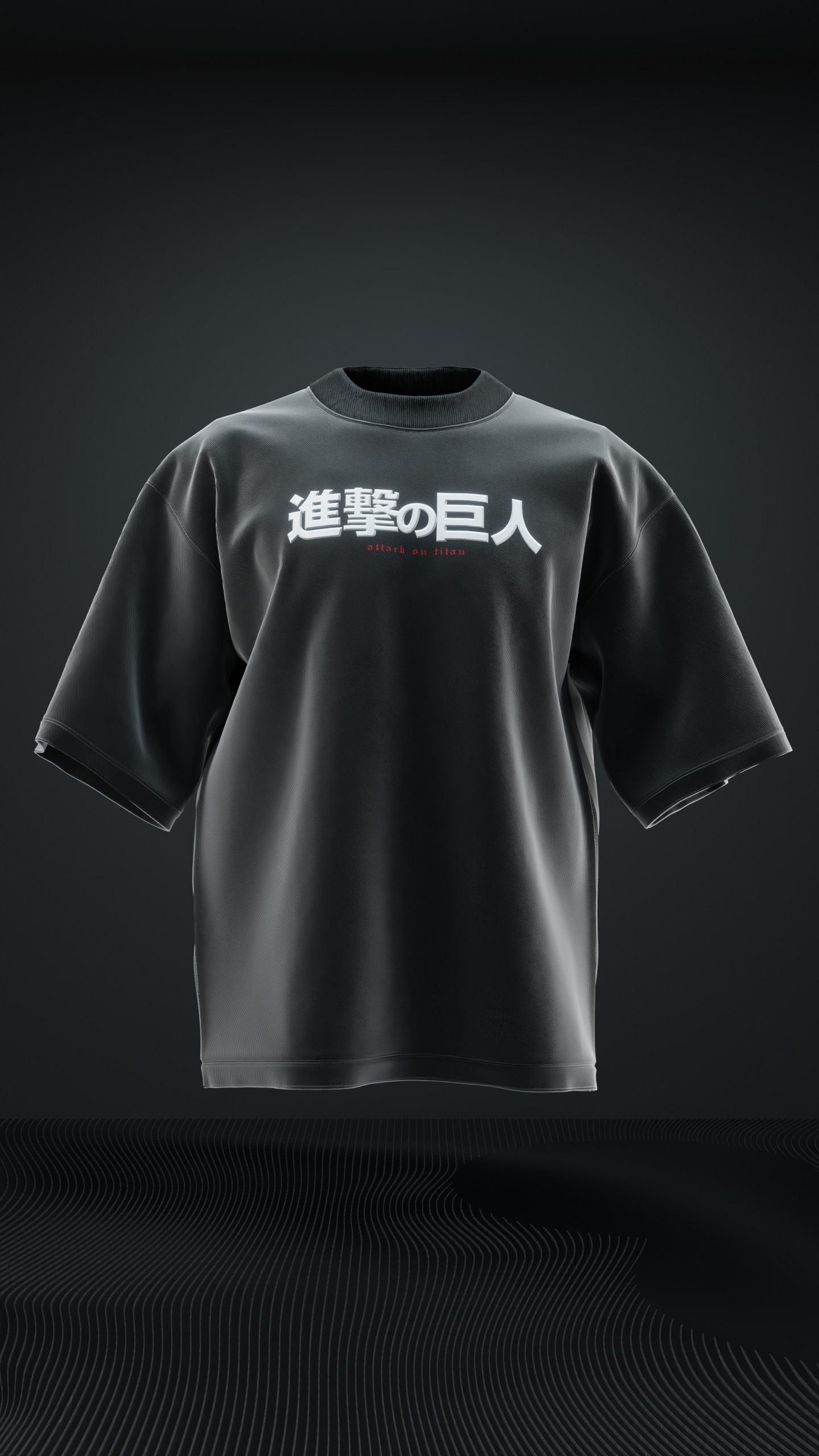 Attack On Titan Oversized T Shirt