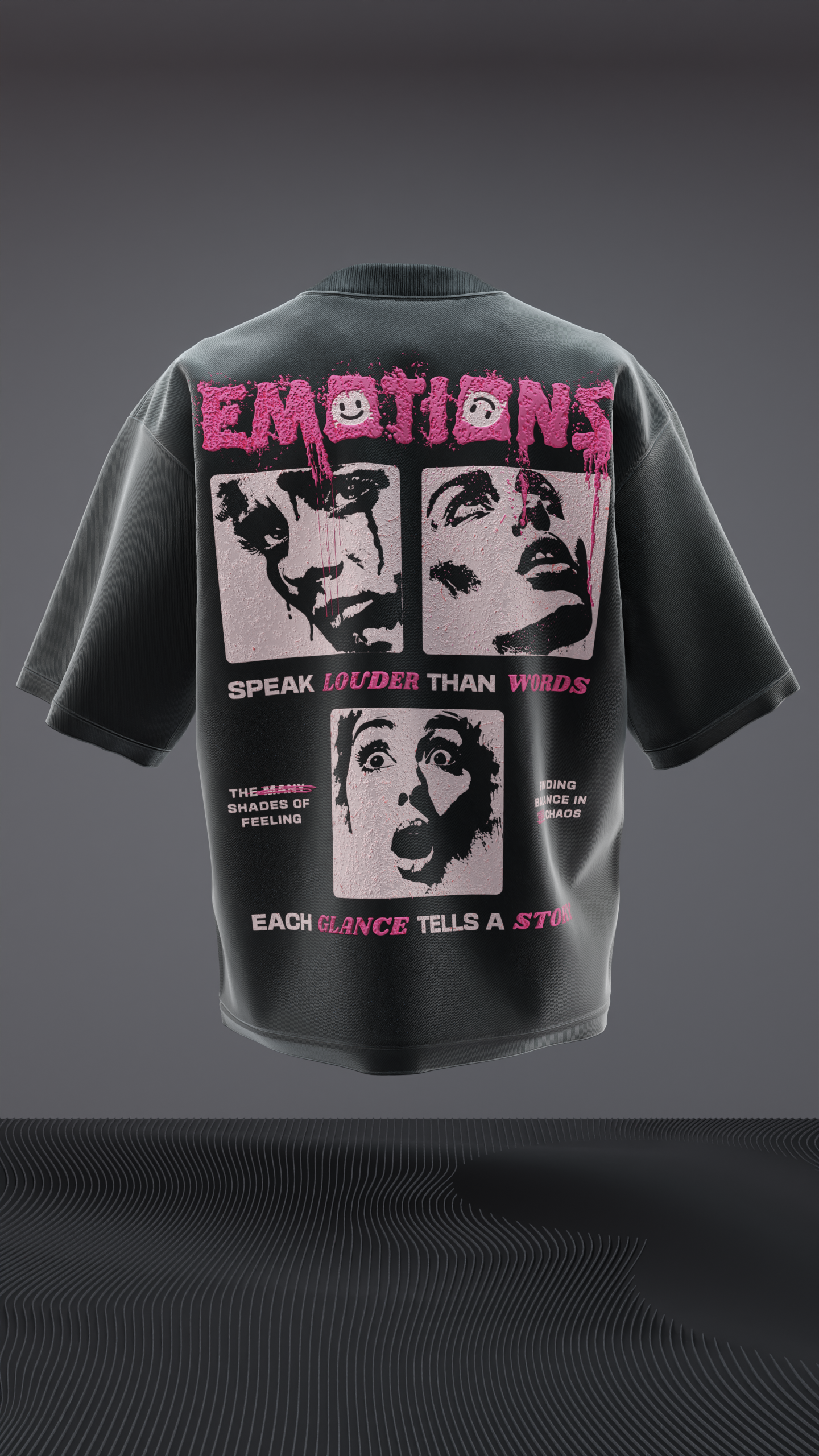 Emotions Oversized T Shirt