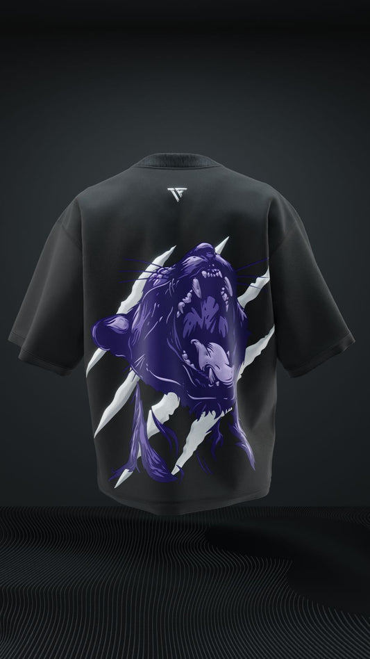 Wild Panther Oversized T Shirt