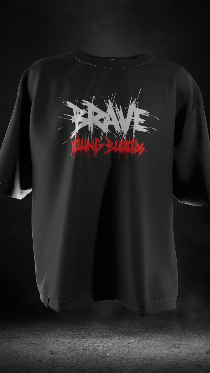 Brave Young Bloods Oversized T Shirt