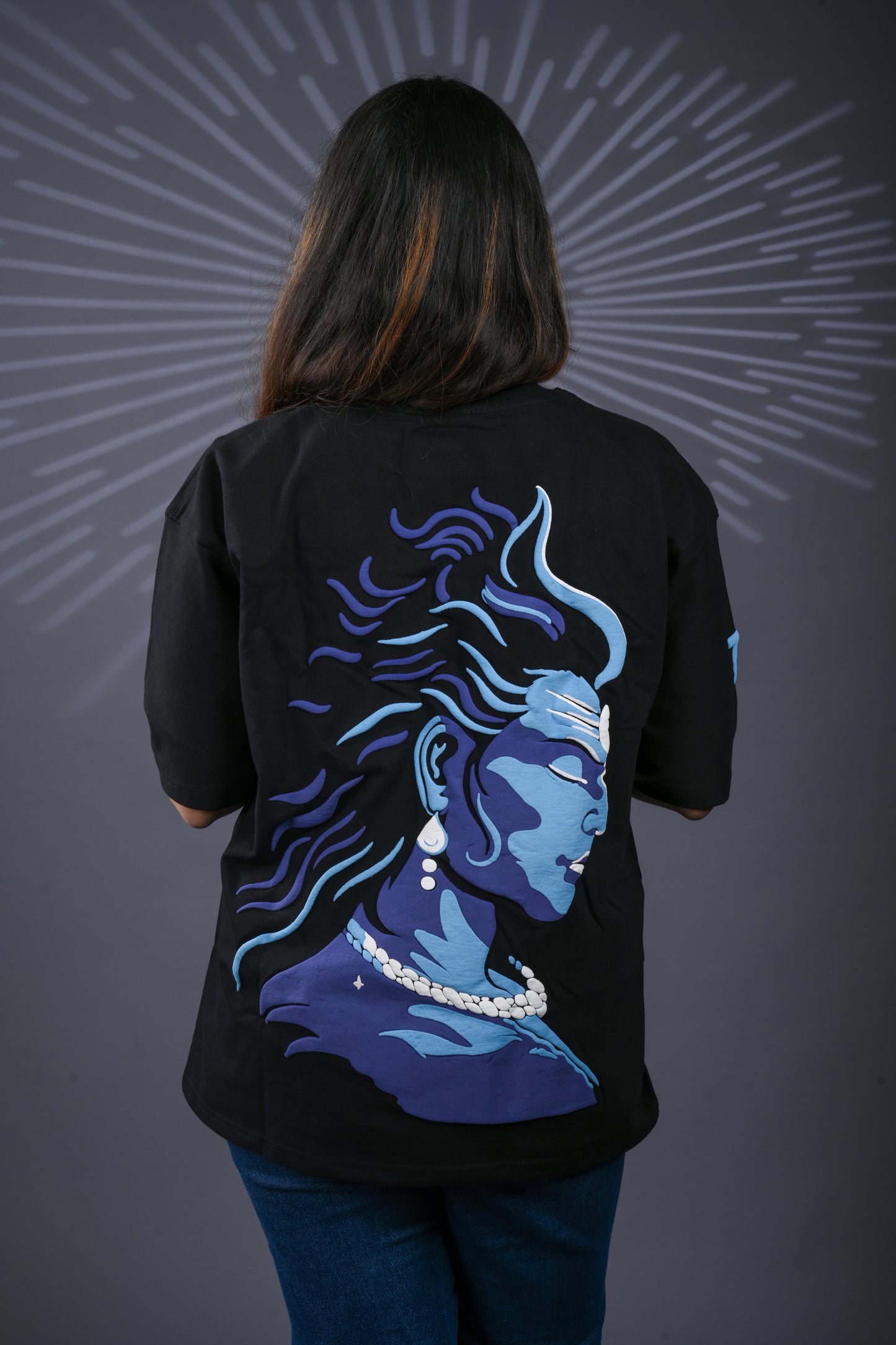Lord Shiva Oversized T Shirt