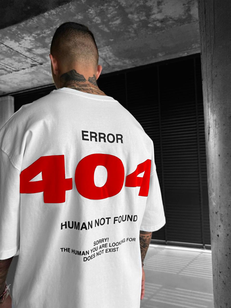 Error 404 Oversized T Shirt