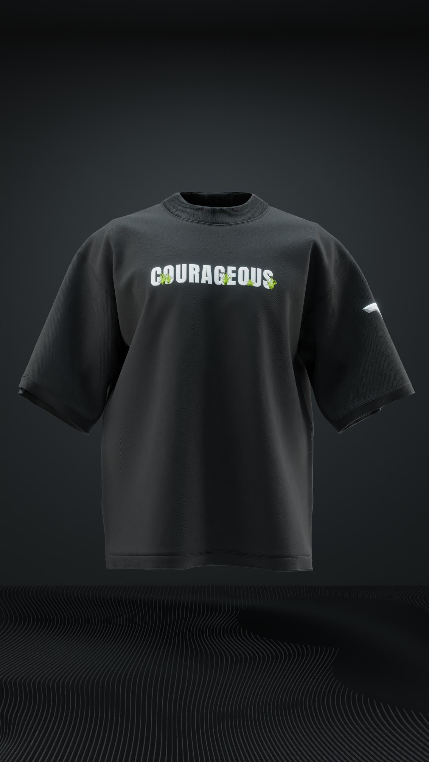 Courage Oversized T Shirt