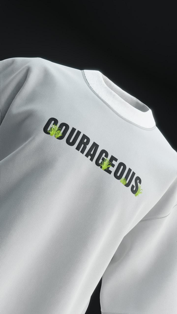 Courage Oversized T Shirt